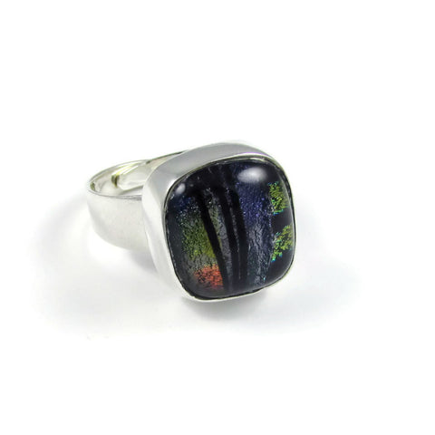 Dichroic Glass Ring