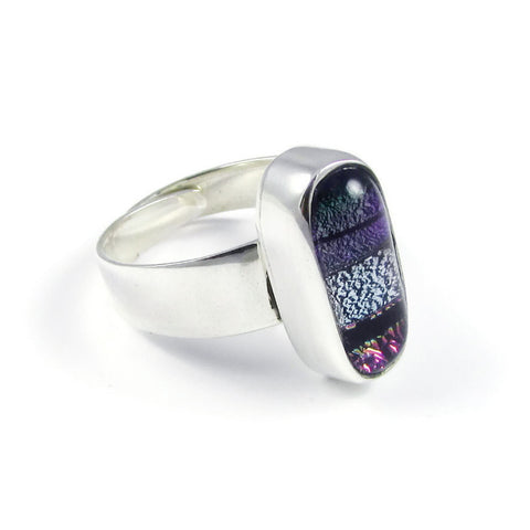 Dichroic Glass Ring