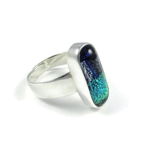 Dichroic Glass Ring