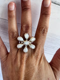 Adjustable Flower Ring