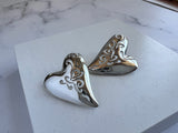 Baroque Hearts Earrings