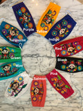 Reusable Embroidered FaceMasks - "Maria" Dolls