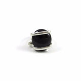 Parallel Glass Ring - Chocolate