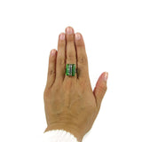 Rectangular Cocktail Ring