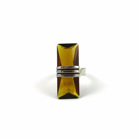 Baguette Cocktail Ring