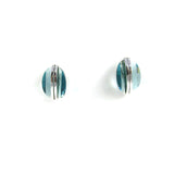 Button Crystal Studs