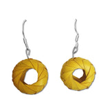 Woven Palm Earrings - Small - Many colors available