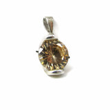 Round CZ Pendant