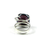 Parallel Ring - Amethyst Iridescent