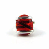 Parallel Ring - Red Crystal