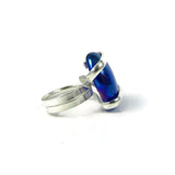 Parallel Ring - Navy Iridescent