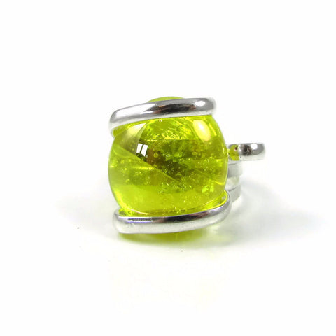 Parallel Ring - Yellow Crystal