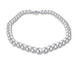 Classic Ball Beads Necklace (12mm, 17")