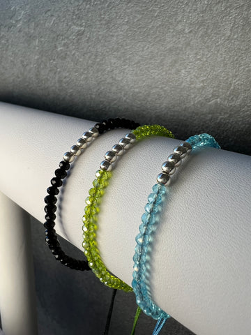 Bead Bracelet Made With Swarovski Crystals By J&S Jewellery |  notonthehighstreet.com