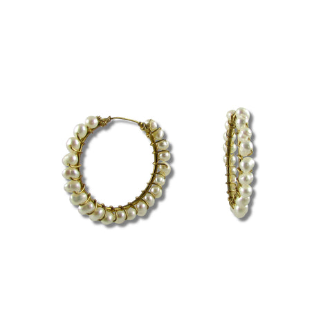 Mia Pearl Hoops