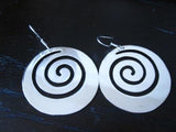 Circle Swirl Earrings