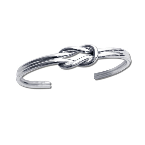 Double Infinity Knot Cuff - Thick