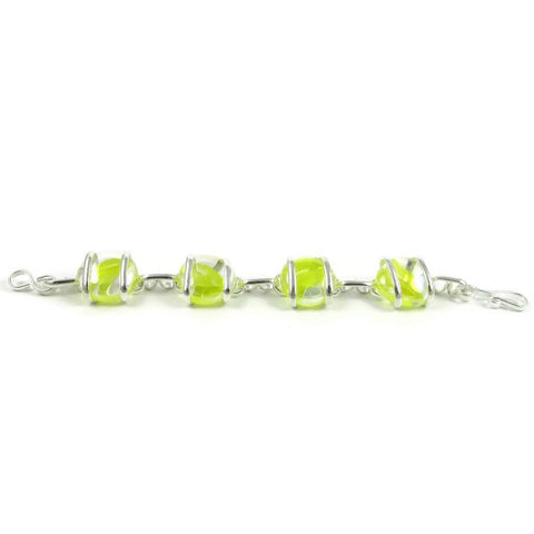 Parallel Bracelet - Yellow Stripe