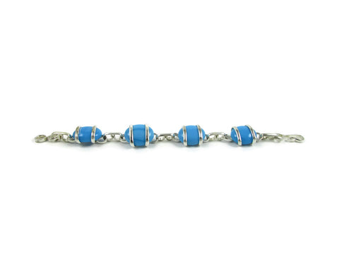 Parallel Bracelet - Turquoise Opaque