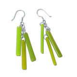 LTRAC Glass Earrings - Aqua