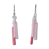 LTRAC Glass Earrings - White