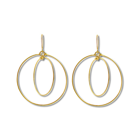 Circles Light Earrings