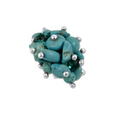 Cluster Ring - Turquoise