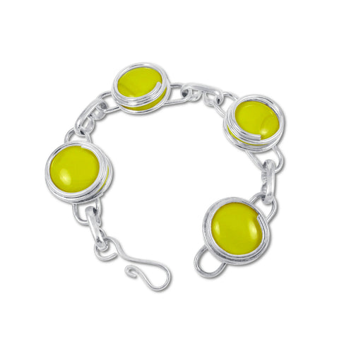 Infinity Bracelet - Yellow