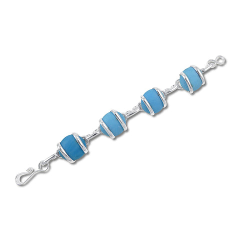 Parallel Bracelet - Turquoise Matte