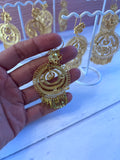 Oaxaca Golden Earrings