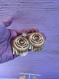 Oaxaca Golden Earrings