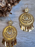 Oaxaca Golden Earrings