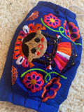 Reusable Embroidered Kid's Sized FaceMasks - "Maria" Dolls