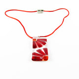 LAMA Glass Pendant - Red