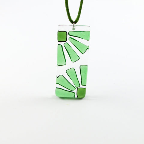 LAMA Glass Pendant - Green