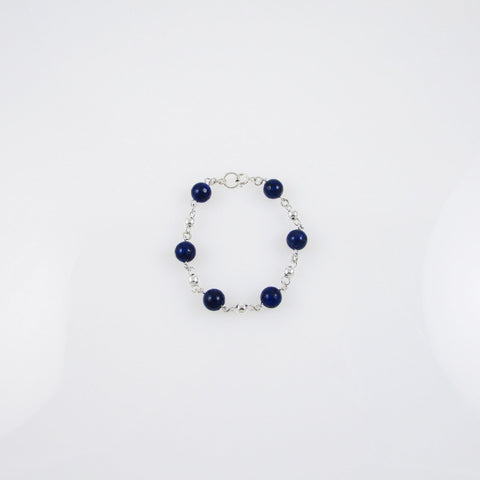 Bolitas Gemstones Bracelet - Lapis Lazuli