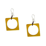 Hoyo Glass Earrings - Navy