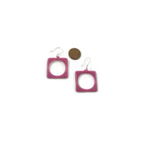 Hoyo Glass Earrings - Purple