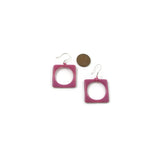 Hoyo Glass Earrings - Cherry