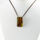 Spezi Mini Glass Pendant - Amber