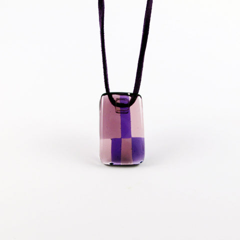 Spezi Mini Glass Pendant - Purple