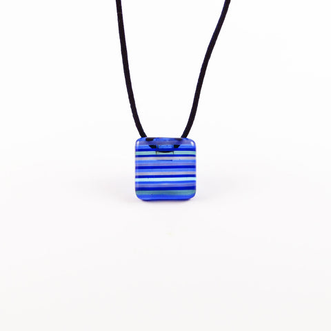 LGAN Mini Glass Pendant - Navy