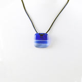 Shades Mini Glass Pendant - Navy