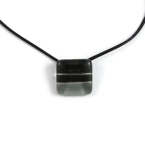 Shades Mini Glass Pendant - Black