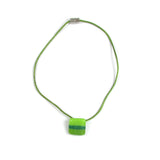 Shades Mini Glass Pendant - Lime