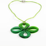 Mariposa Glass Pendant - Green