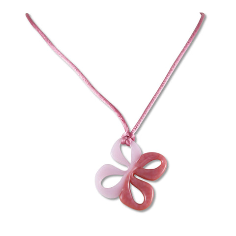 Mariposa Mini Glass Pendant - Pink