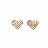 Millie Heart Stud Earrings