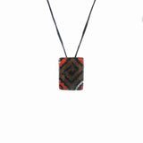 Navajo Glass Pendant - 5 Colors Available