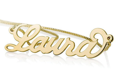 Personalized Gold Necklace